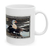 Official 1991-1992 Federal Duck Stamp - White Mug