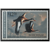 Official 1990 - 1991 Federal Duck Stamp - Canvas Sign