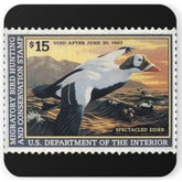Official 1992-1993 Federal Duck Stamp - Cork Back Coaster