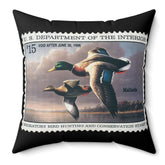 Official 1995-1996 Federal Duck Stamp - Black Pillow
