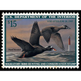 Official 1996- 1997 Federal Duck Stamp-Metal Sign
