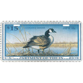 Official 1997 - 1998 Federal Duck Stamp - License Plate