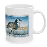 Official 1997-1998 Federal Duck Stamp - White Mug