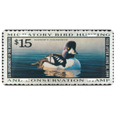 Official 1998 - 1999 Federal Duck Stamp License Plate