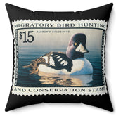 Official 1998-1999 Federal Duck Stamp - Black Pillow