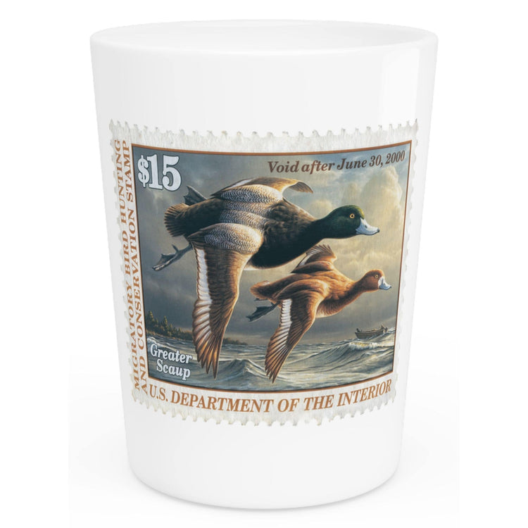 Official 1999-2000 Federal Duck Stamp - Shot Glass