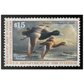 Official 1999 - 2000 Federal Duck Stamp - Canvas Sign
