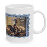 Official 2000-2001 Federal Duck Stamp - White Mug