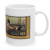Official 2001-2002 Federal Duck Stamp - White Mug