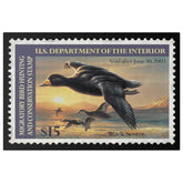 Official 2002 - 2003 Federal Duck Stamp - Canvas Sign