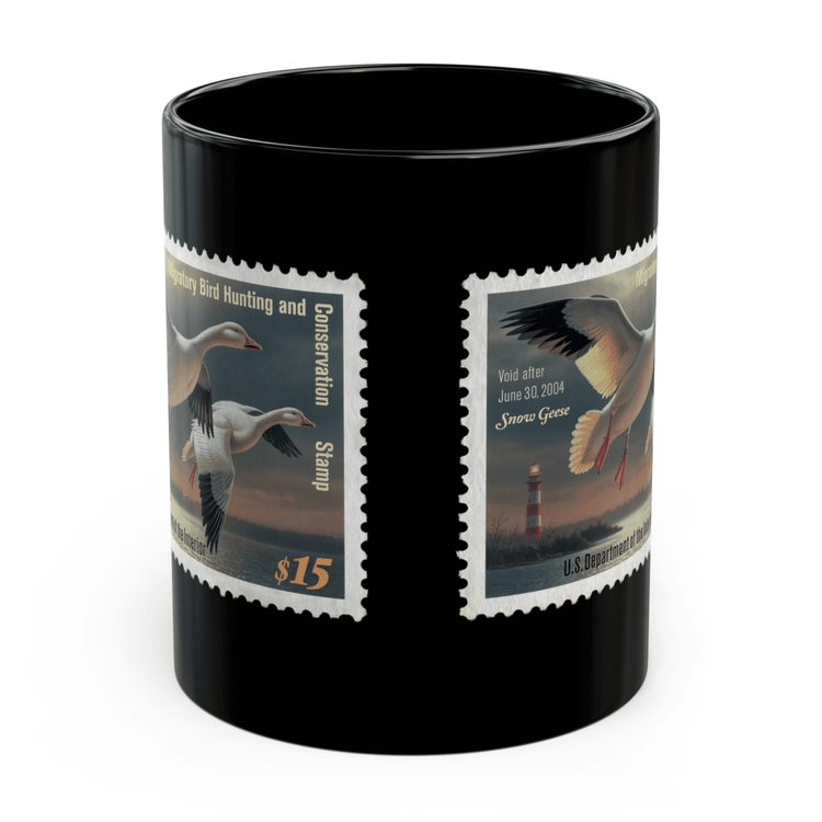 Official 2003-2004 Federal Duck Stamp - Black Mug