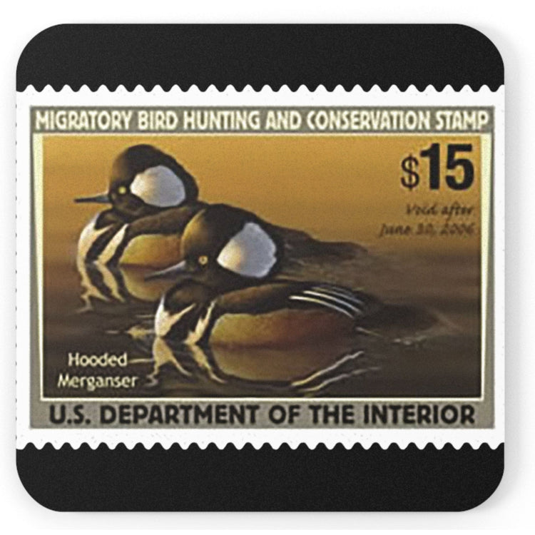 Official 2005-2006 Federal Duck Stamp - Cork Back Coaster