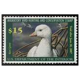 Official 2006 - 2007 Federal Duck Stamp - Canvas Sign
