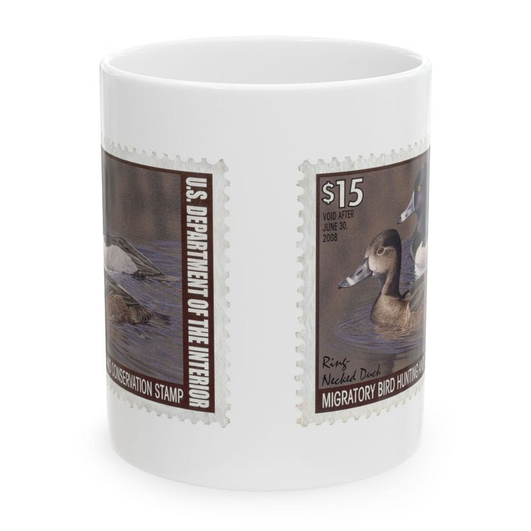 Official 2007-2008 Federal Duck Stamp - White Mug