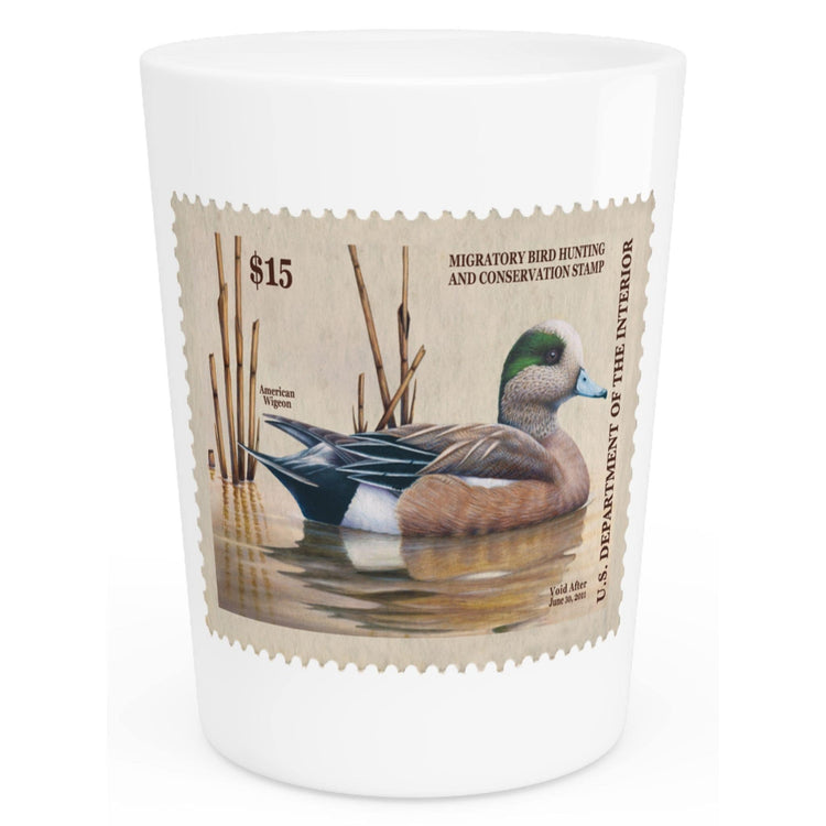 Official 2010-2011 Federal Duck Stamp - Shot Glass
