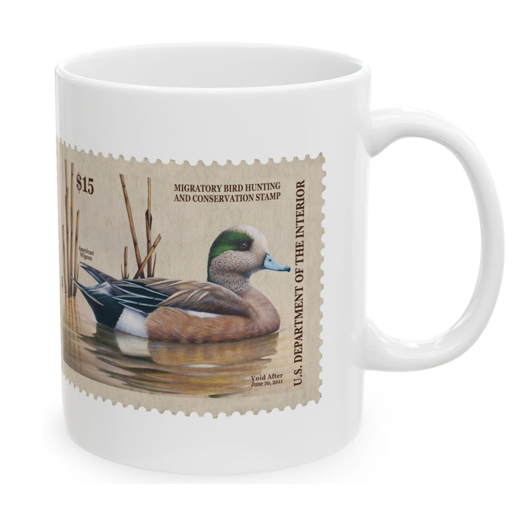 Official 2010-2011 Federal Duck Stamp - White Mug