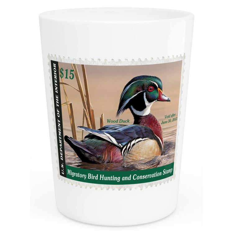 Official 2012-2013 Federal Duck Stamp - Shot Glass
