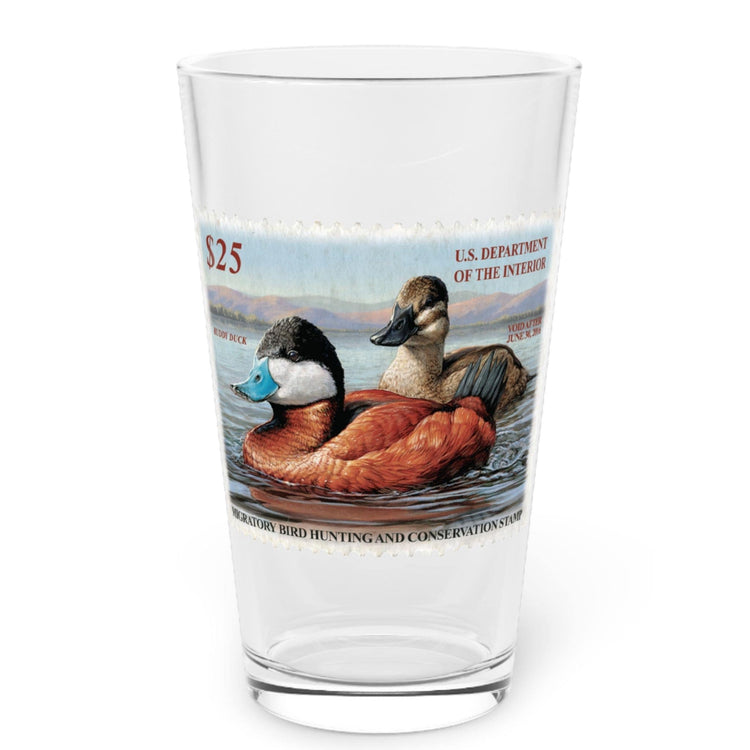 Official 2015-2016 Federal Duck Stamp - Pint Glass