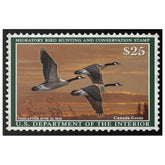 Official 2017 - 2018 Federal Duck Stamp - Canvas Sign