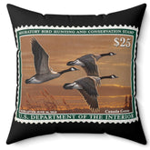 Official 2017-2018 Federal Duck Stamp - Black Pillow