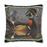 Official 2019-2020 Federal Duck Stamp - Zippered Pillow Cover