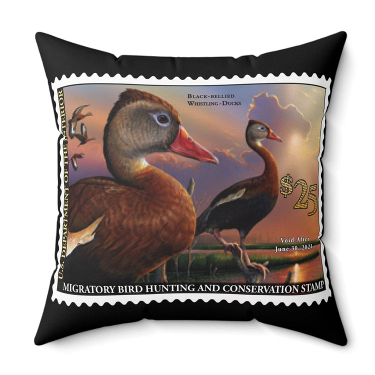 Official 2020-2021 Federal Duck Stamp - Black Pillow