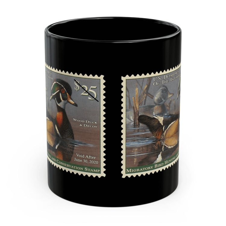 Official 2019-2020 Federal Duck Stamp - Black Mug