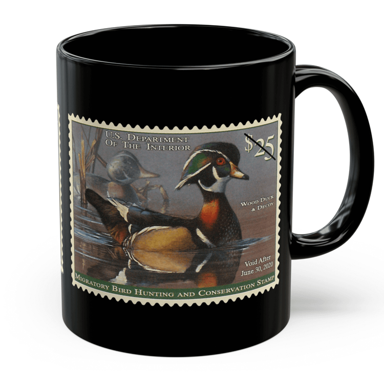 Official 2019-2020 Federal Duck Stamp - Black Mug