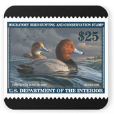 Official 2022-2023 Federal Duck Stamp - Cork Back Coaster