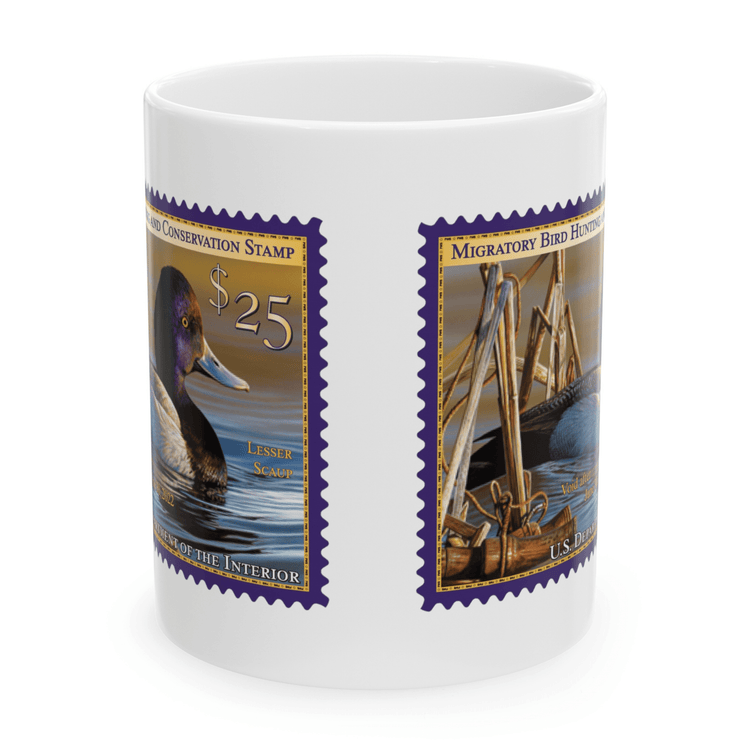 Official 2021-2022 Federal Duck Stamp - White Mug