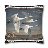 Official 2023-2024 Federal Duck Stamp - Zippered Pillow Cover