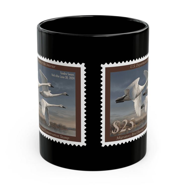 Official 2023-2024 Federal Duck Stamp - Black Mug