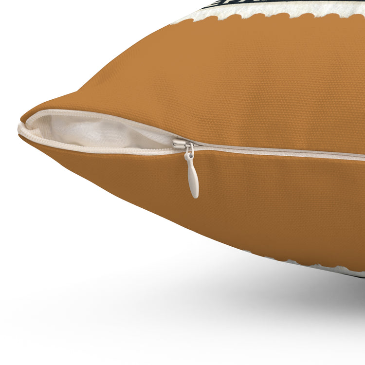 Official 1945-1946 Federal Duck Stamp - Light Brown Pillow