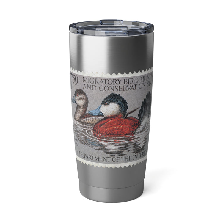 Official 1981-1982 Federal Duck Stamp - Stainless Steel Tumbler