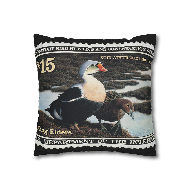 Official 1991-1992 Federal Duck Stamp - Zippered Pillow Cover