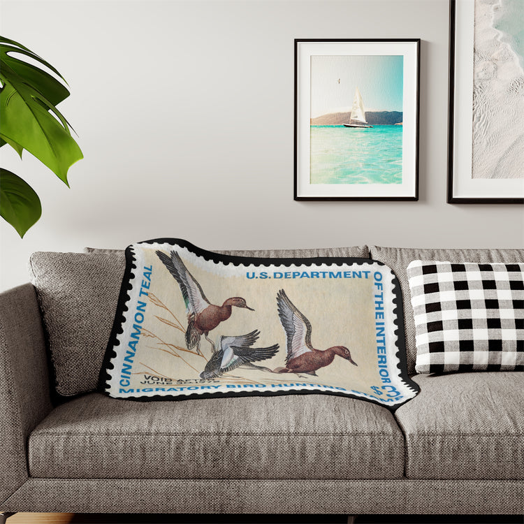 Official 1971-1972 Federal Duck Stamp - Sherpa Blanket