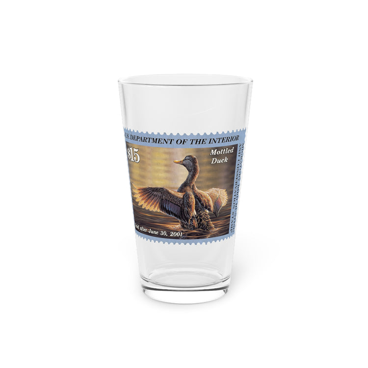 Official 2000-2001 Federal Duck Stamp - Pint Glass