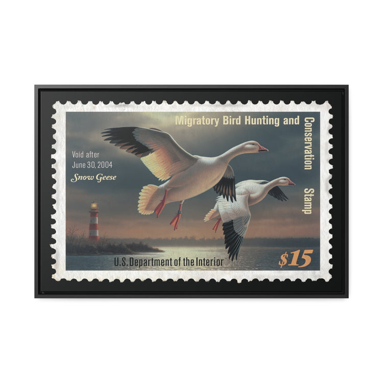 Official 2003 - 2004 Federal Duck Stamp - Canvas Sign