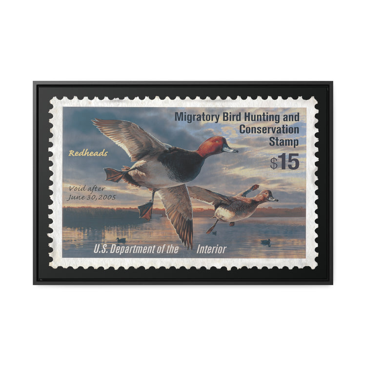 Official 2004 - 2005 Federal Duck Stamp - Canvas Sign
