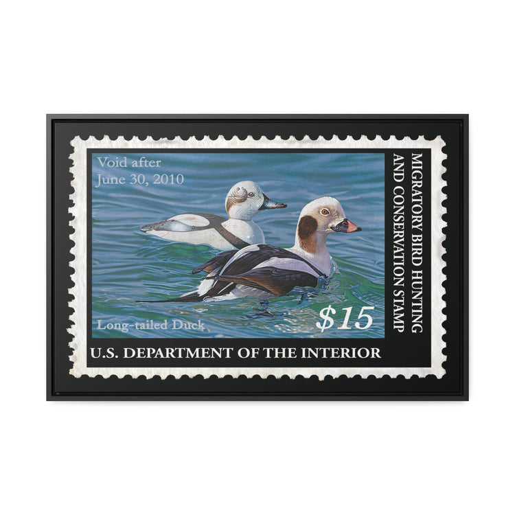 Official 2009 - 2010 Federal Duck Stamp - Canvas Sign