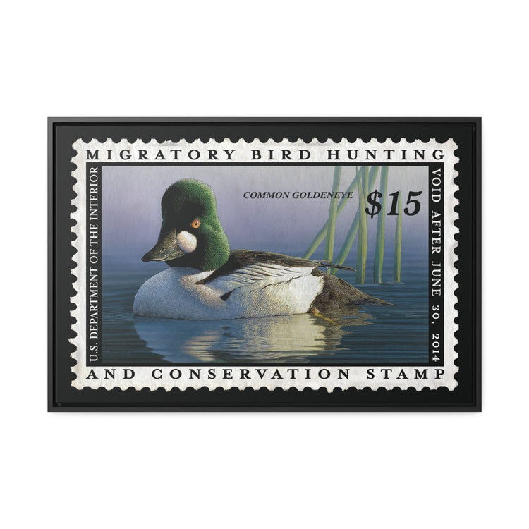 Official 2013 - 2014 Federal Duck Stamp - Canvas Sign
