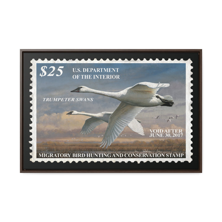 Official 2016 - 2017 Federal Duck Stamp - Canvas Sign