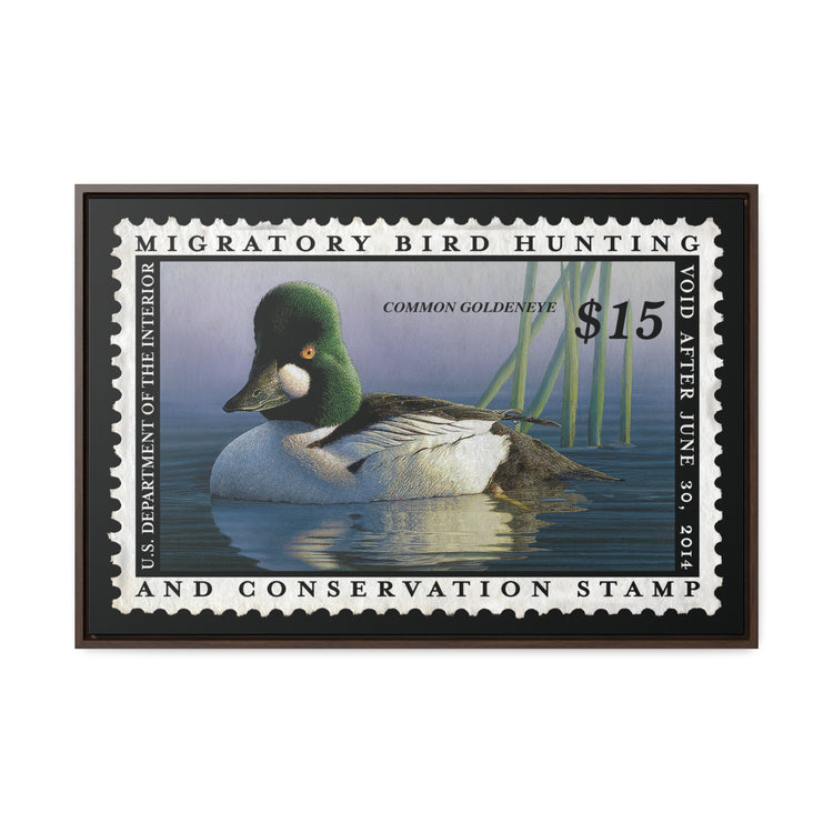 Official 2013 - 2014 Federal Duck Stamp - Canvas Sign