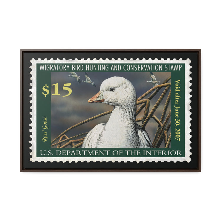 Official 2006 - 2007 Federal Duck Stamp - Canvas Sign