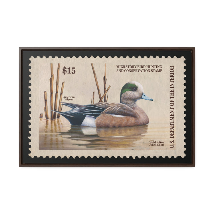 Official 2010 - 2011 Federal Duck Stamp - Canvas Sign