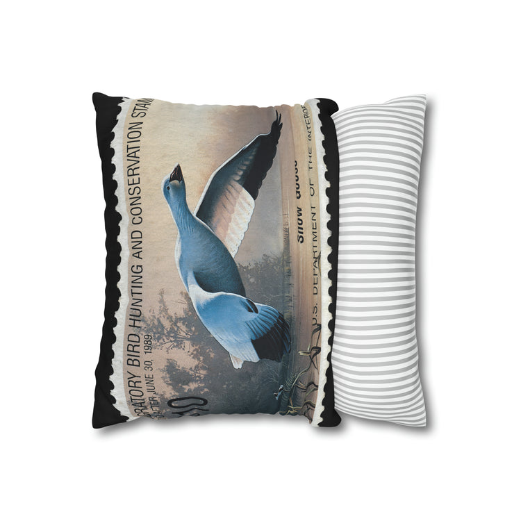 Official 1988-1989 Federal Duck Stamp - Zippered Pillow Cover