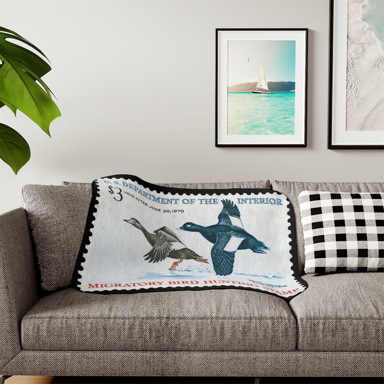 Official 1969-1970 Federal Duck Stamp - Sherpa Blanket