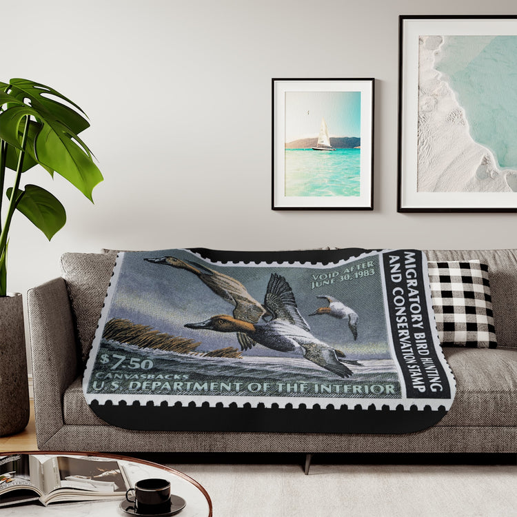 Official 1982-1983 Federal Duck Stamp - Sherpa Blanket