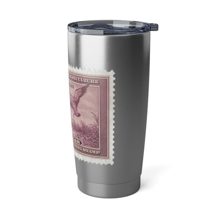 Official 1938-1939 Federal Duck Stamp - Stainless Steel Tumbler