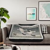 Official 1947-1948 Federal Duck Stamp - Sherpa Blanket